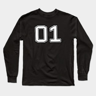 number one 1 Long Sleeve T-Shirt